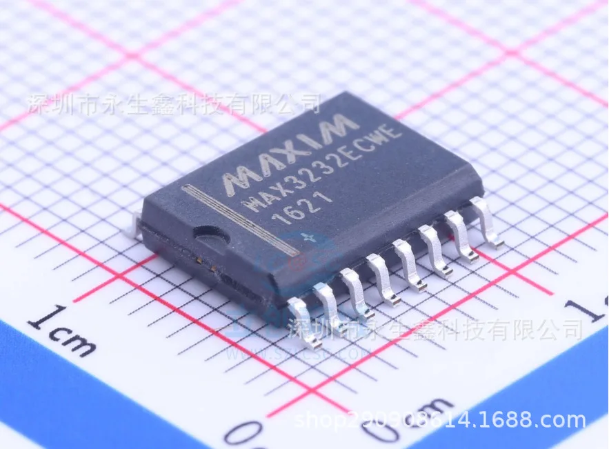 

| MAX3232ECWE MAX3232 WSOP16 // 10 шт.