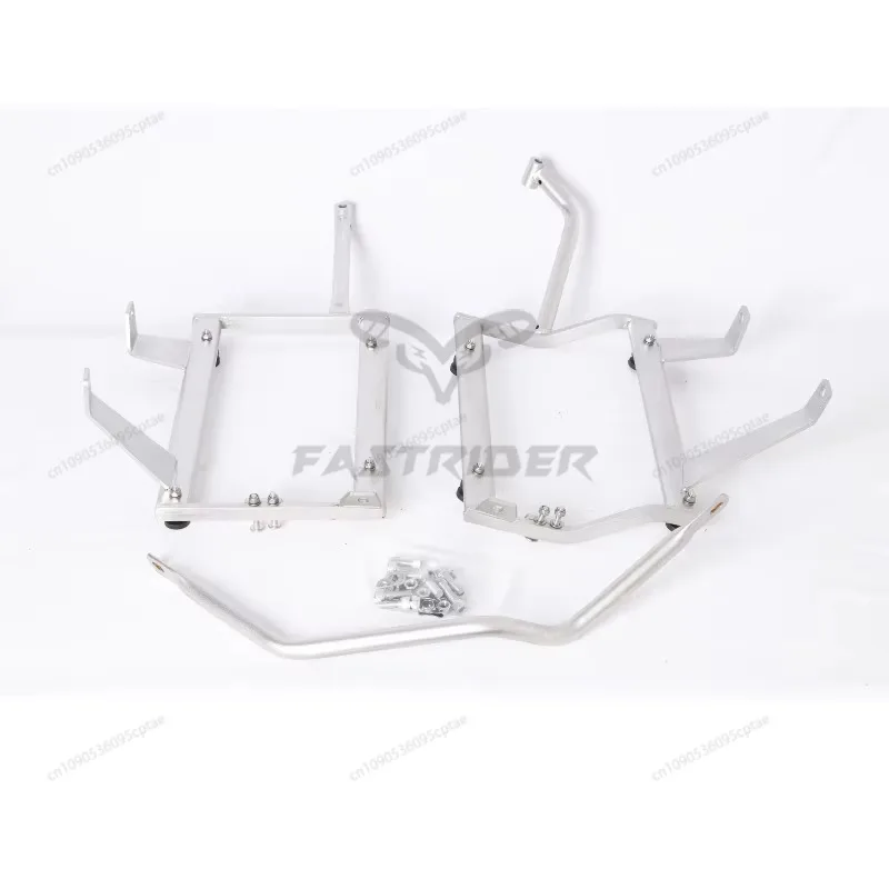 Stainless Steel & Carbon Steel Motorcycle Side Box Bracket for VOGE 900DSX Exhaust Pipe Exposed Design Durable Mounting Bracket