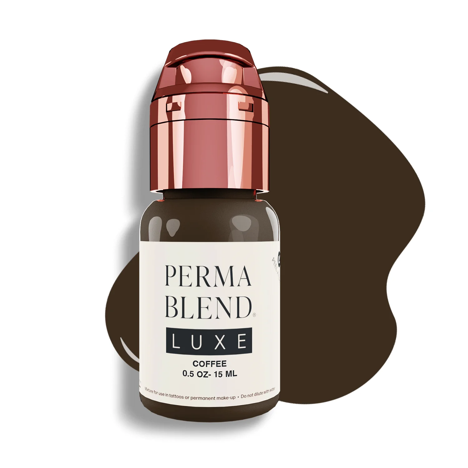 Perma Blend LUXE حبر وشم قلم الحواجب الأكثر مبيعًا سهل الاستخدام، 1/2 أونصة من الصباغ المتوافق مع أصل إلى أوروبا، مناسب للمبتدئين #4