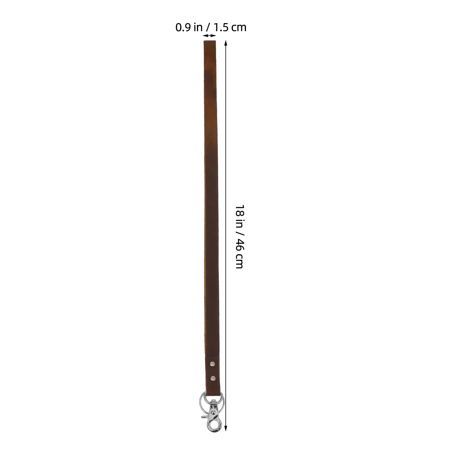 Lightweight Rope Lanyard for Id Badges Name Tags Keys Cell Phones Easy Clean Comfortable Wear Secure Attachment Flat Badge