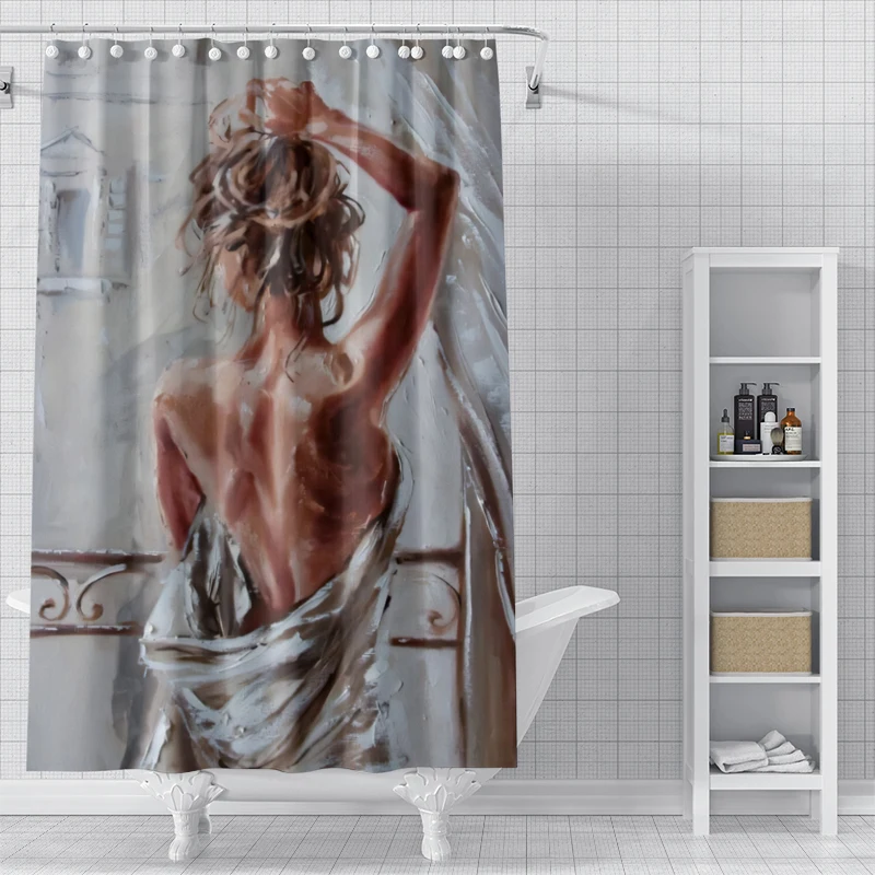 home shower curtains for bathroom waterproof fabric Modern Nordic style bathroom Curtains modern shower curtain 180x200 240x200