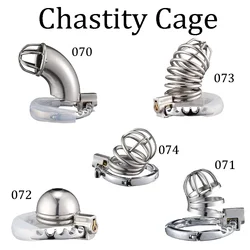 New Male Chastity Cage Hide Lower Body Adjustable Bondage Penis Lock SM Adult Erotic Toys Anti Cheating Lightweight Cock Ring18+