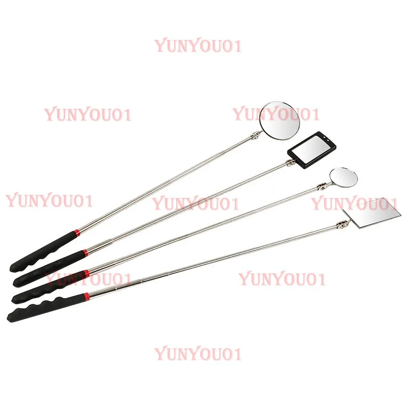 Auto repair universal inspection mirror, telescopic inspection mirror, point inspection mirror, reflective mirror tool