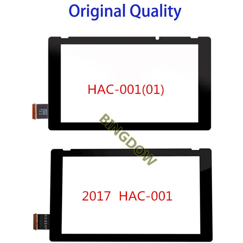 

10PCS/LOT V1 V2 Original New for Nintendo Switch 2017 Touch Screen Replacement for NS Switch Console HAC-001(01) Touch Glass