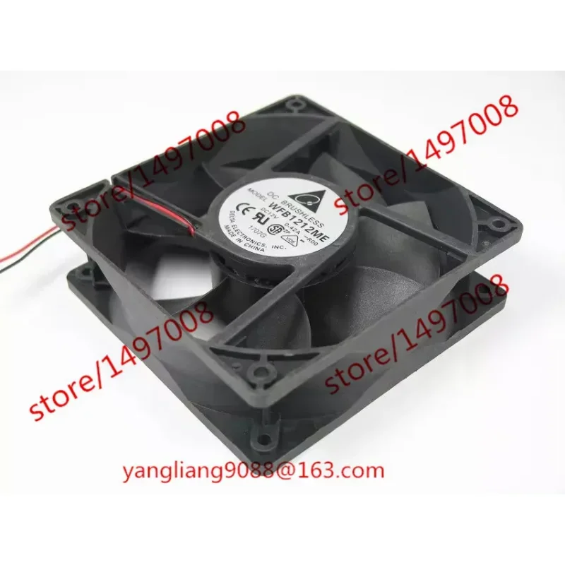 

Delta Electronics WFB1212ME R00 DC 12V 0.42A 120x120x38mm Cooling Fan