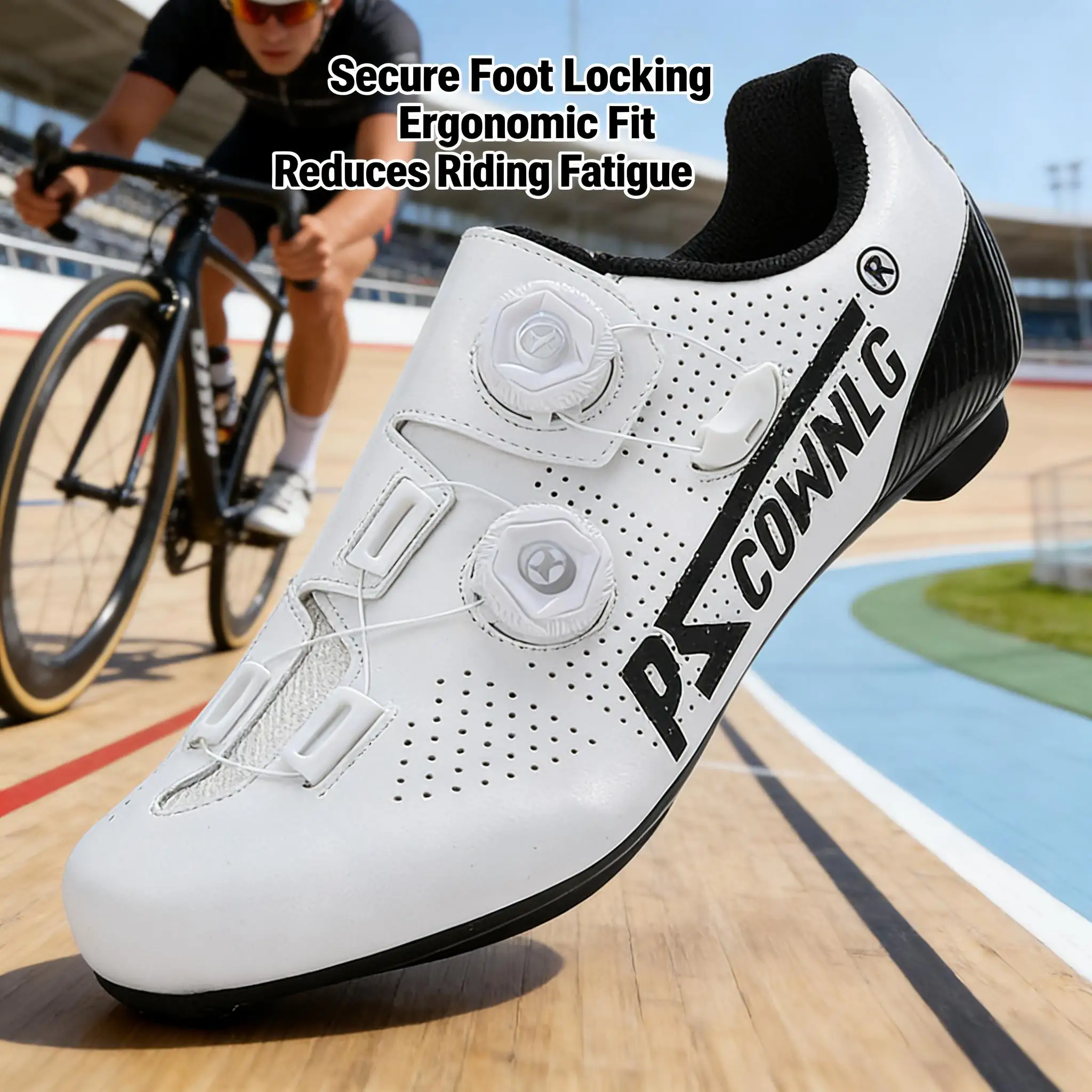 

Men Cycling Shoes Professional Carbon Racing Speed Self-Locking Bicycle Road Bike Women Flat Cleats Mountain Biking Sneakers Ro