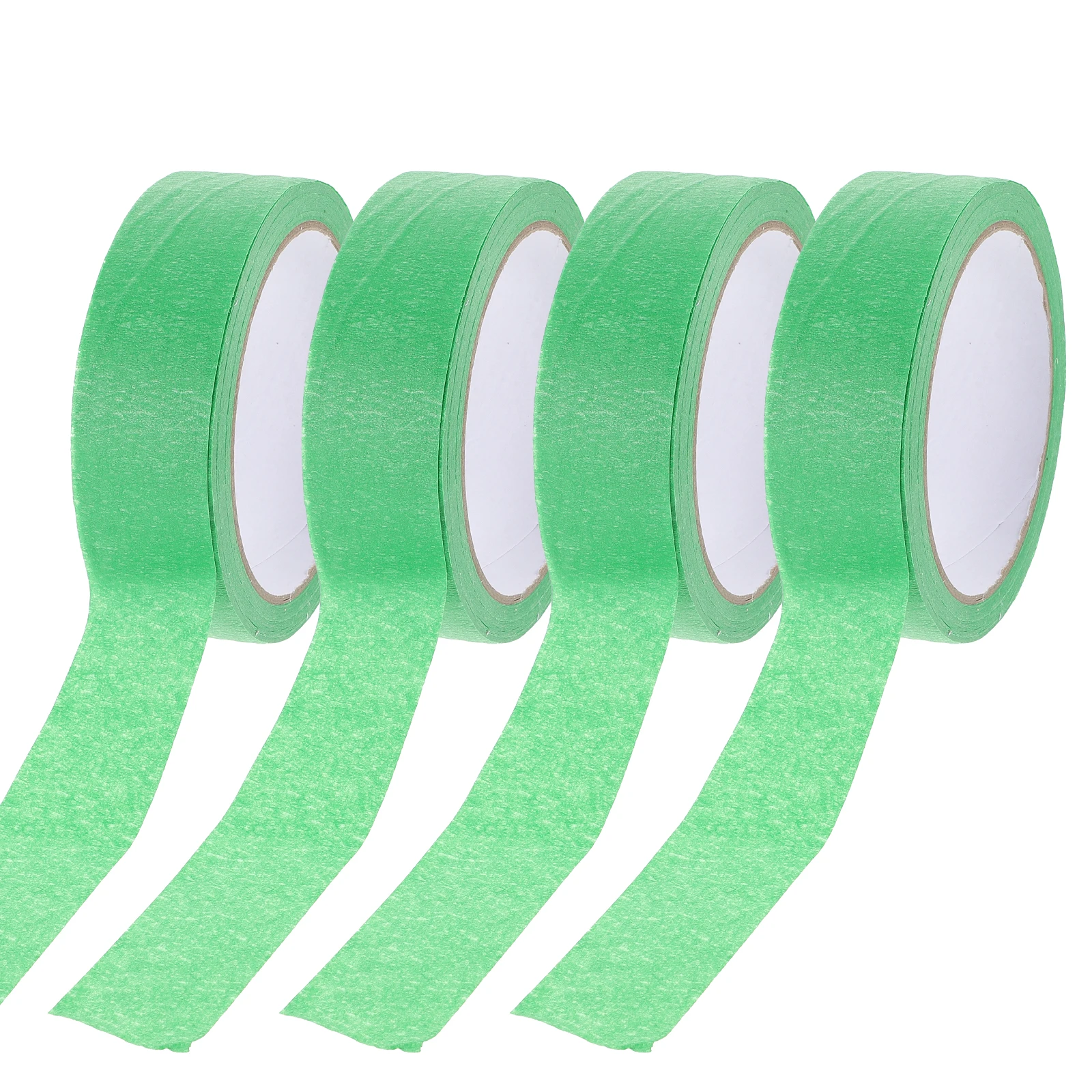 

4pcs Masking Tape for Painting Crafts Blue Child Glue Paint Advanced Crepe DIY Decor Spray Protection