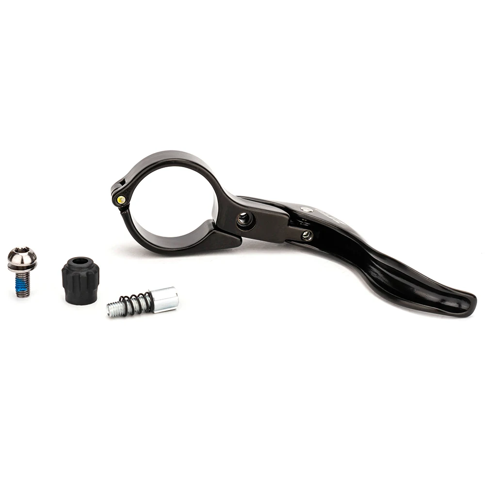 1 زوج عتلات فرامل الدراجة على الطريق مع سلك 22.2 31.8 نائب التروس الثابتة نائب QR رافعة مقبض الفرامل