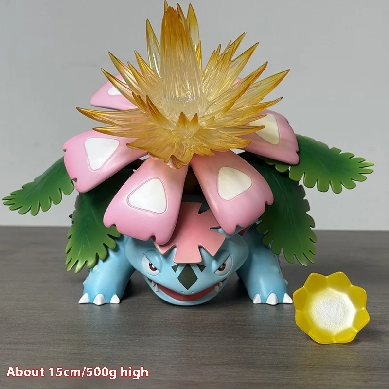 جديد 15 سنتيمتر البوكيمون أنيمي دمية Gk Bulbasaur Ivysaur Venusaur الشكل Led بولي كلوريد الفينيل Actiondecoration تحصيل نموذج عيد ميلاد الاطفال اللعب