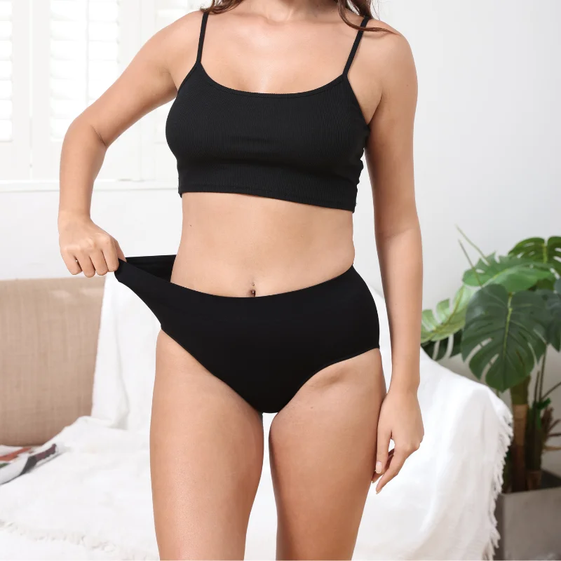 

Five piece set - Women's shapewear, high stretch shorts, abdominal compression, body shaping effect - XY003