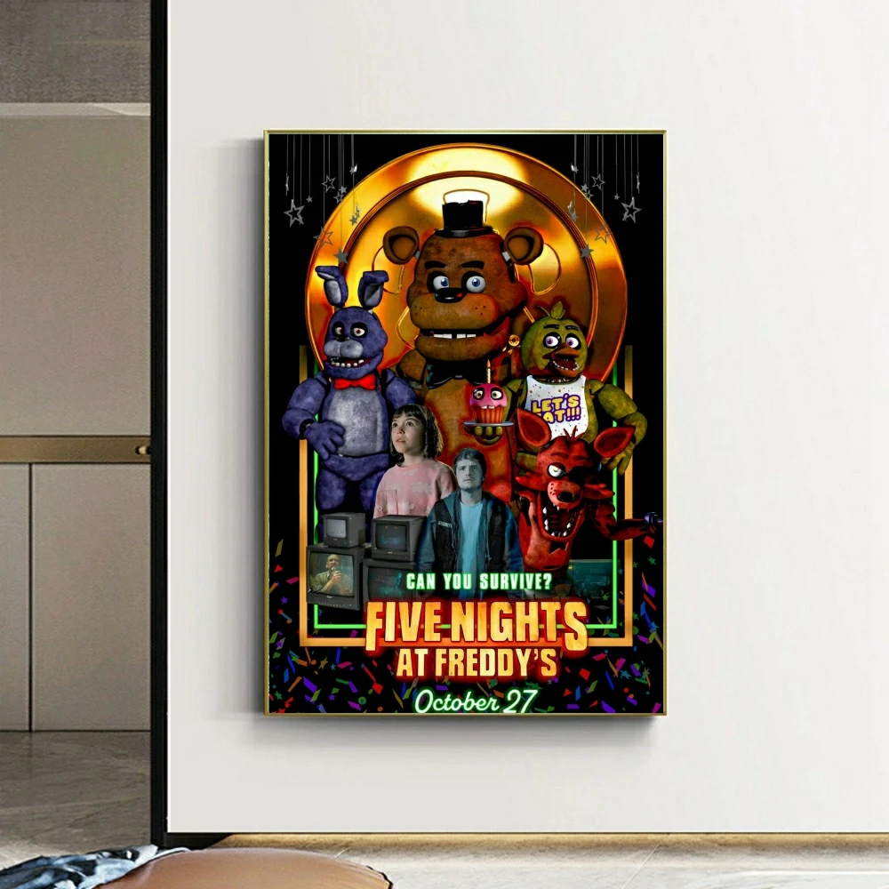 FNAF Game F-Five N-Nights At F-Freddys Diamond Painting Cross Stitch Kit 5D DIY Art Full Drill Mosaic Home Decor New Offers Gift