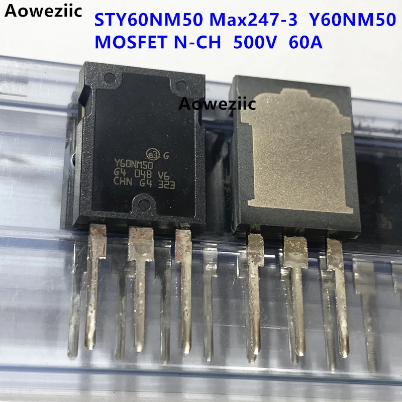 STY60NM50 Max247-3 Y60NM50 500V 60A N channel field-effect transistor brand new and original