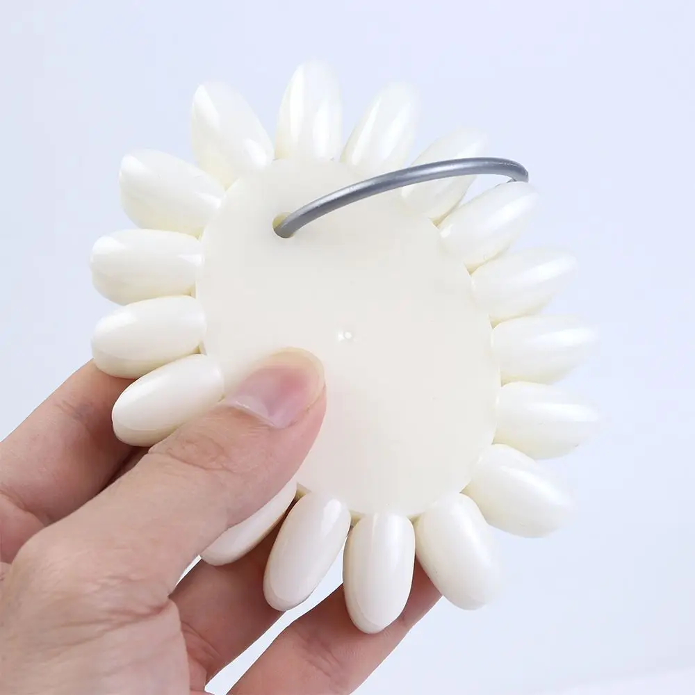Farbe Form Mit Ring Nail art Polnischen Farbe Karte DIY Display Werkzeug Falsche Nail art Tipps Display Rad Nail art Praxis Display
