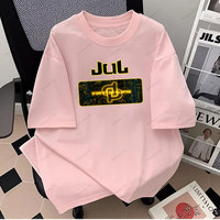 Maillot Jul T Shirt Graphic Y2k EU Size Tees Tops Clothing Men Women Summer Short Sleeves Tshirt Harajuku Graphic Casual T-shirt