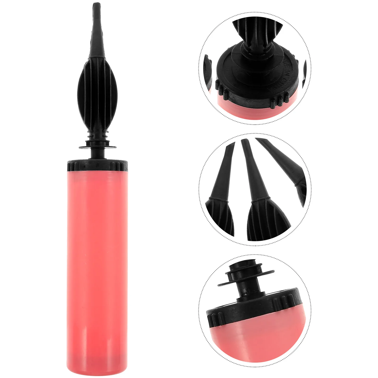 

4PCS/Set Double Intake Balloon Pump Balls Inflator Balloon Pump Accessories Hand Pump(Random Color)