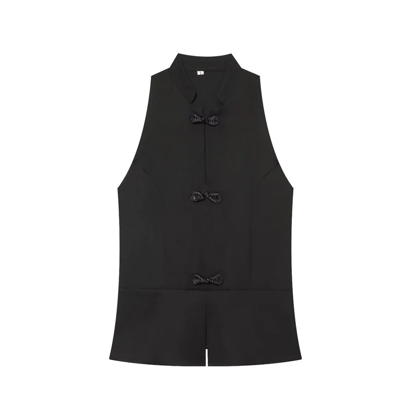 Dave&Di 2026 New Summer European And American Wind Rope Buckle Short Skirt Style Bottom Strap Top