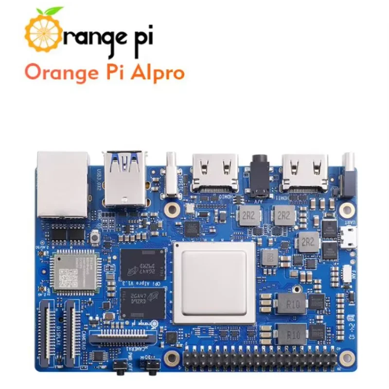 Orange Pi AIpro 8-12 Tops AI Computing Power Processor 8GB/16GB LPDDR4X Mini PC Single Board Computer AI board kits