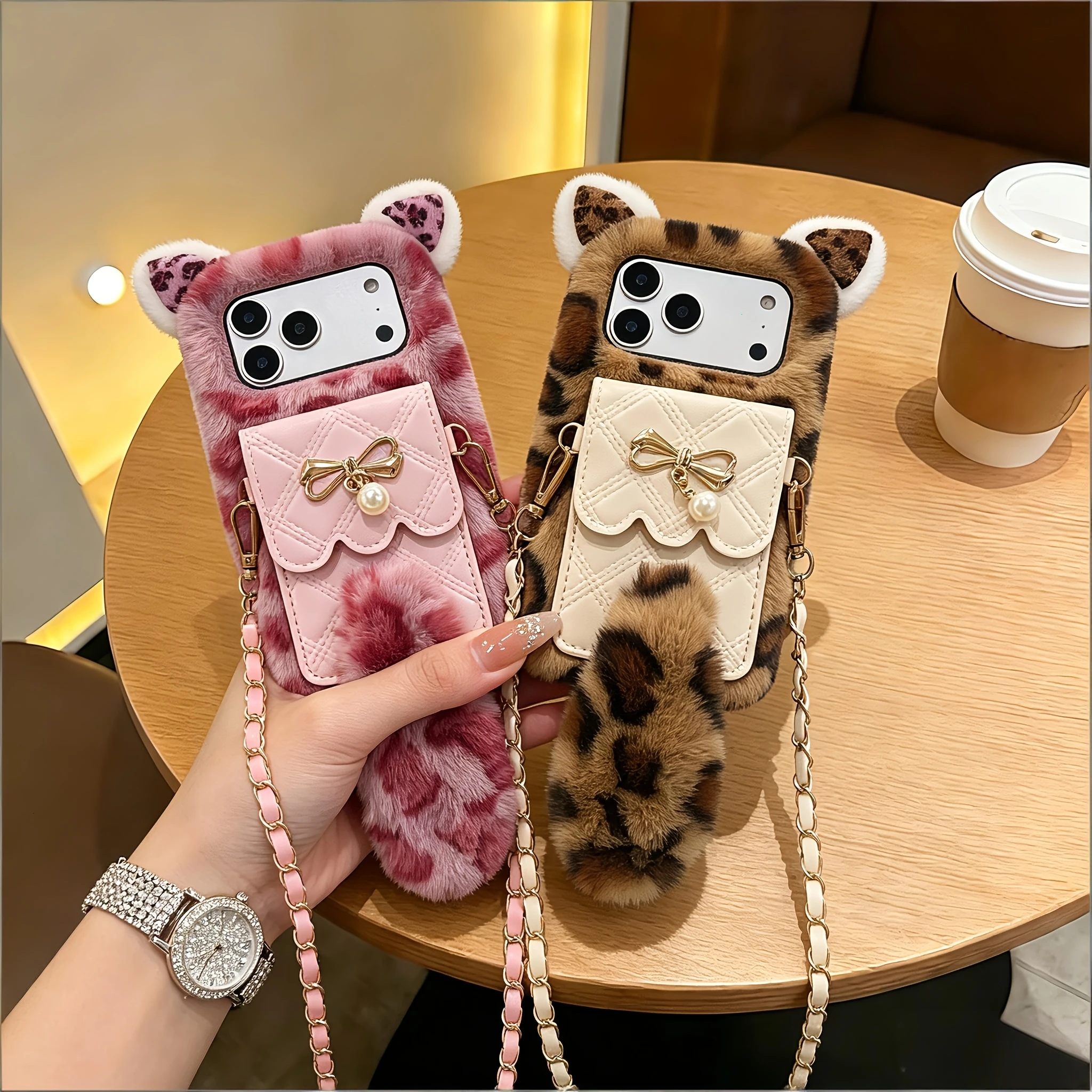3D Printing Iphone - Mochila de Pelúcia Premium com Estampa