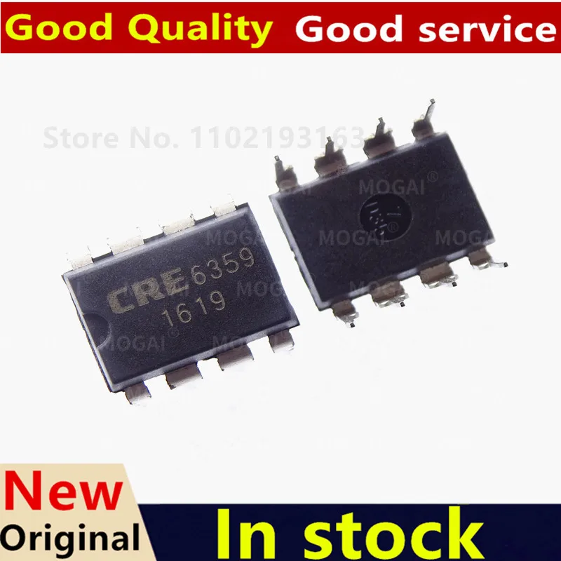 (5piece)100% New CRE6959 CRE6559 CRE6289 CRE6359 CRE62539 CRE68599 DIP-8 Chipset