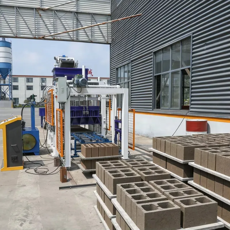 Customized Hydraulic Block Machine Full Automatic QT4-15 Concrete Brick Making Machine Hollow Block Machinery