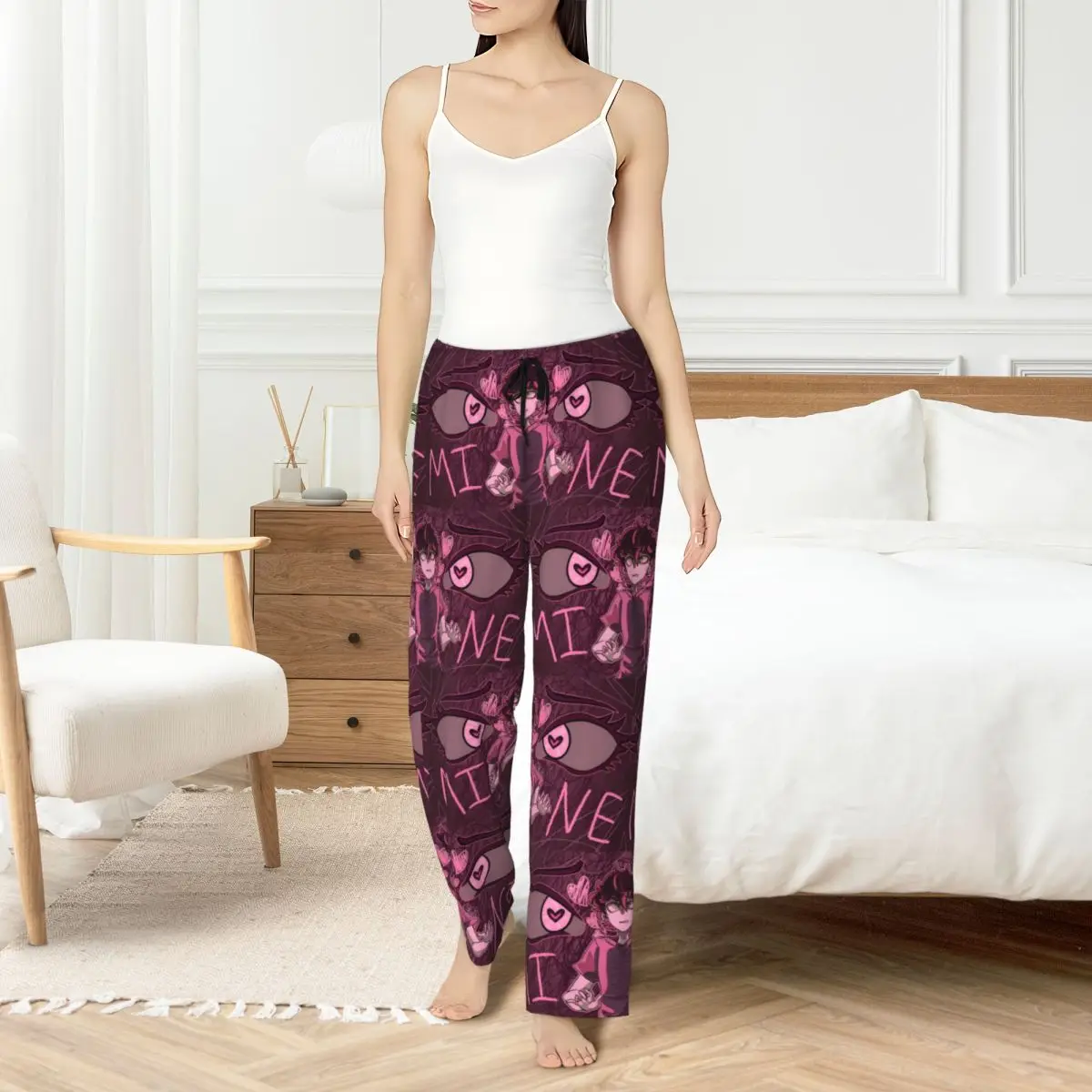 

Custom Print Women's The Coffin Of Andy And Leyley Pajama Pants Andrew Sleepwear Sleep Lounge Bottoms with Pockets