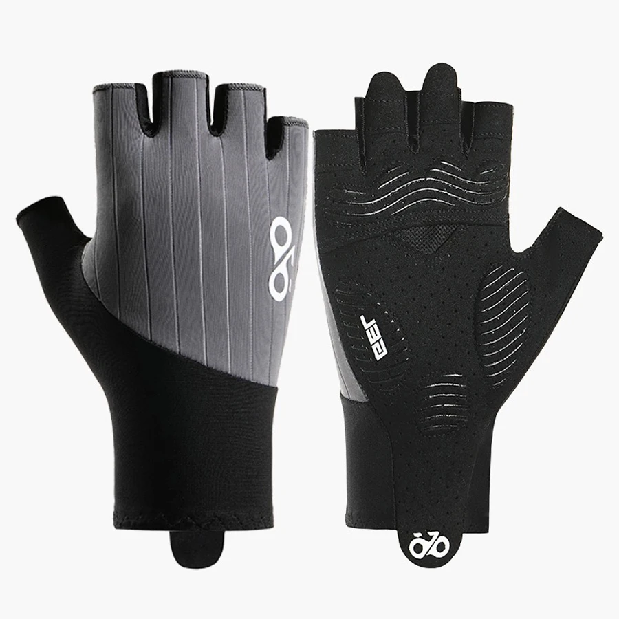 Sommer-Fahrradhandschuhe, rutschfest und stoßdämpfend, Outdoor-Sport, Fitness, atmungsaktiv, Mountainbike, Halbfinger-Handschuh