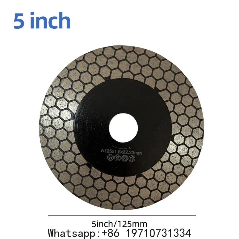 1PCS D125mm Diamond Blade Diamond Cutting Disc 5Inch Ceramic Tile Porcelain Marble Circular Saw Blade For Cutting Grinding Stone