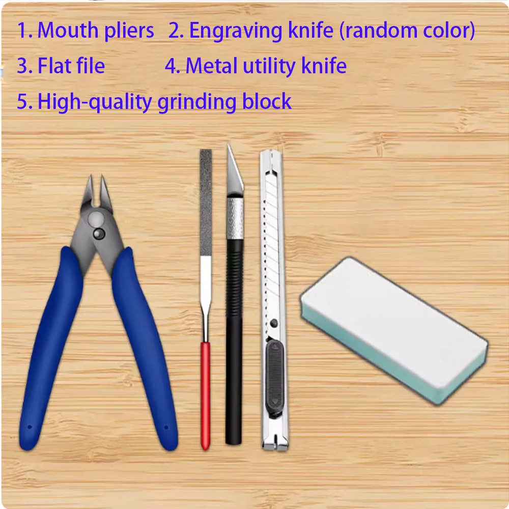 

Gundam Tools Gundam model tools assembly, scissors, pen knives, tweezers, spatulas, grinders, making sets, files