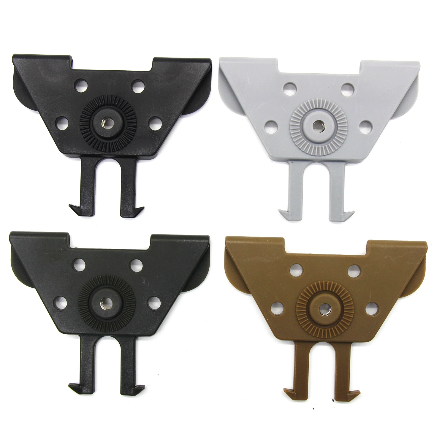 Tactical Gun Holster Molle Quick Disconnect Kit Attachment 360 Degree Molle Vest Platform Pistol Case Adapter for G 17 19