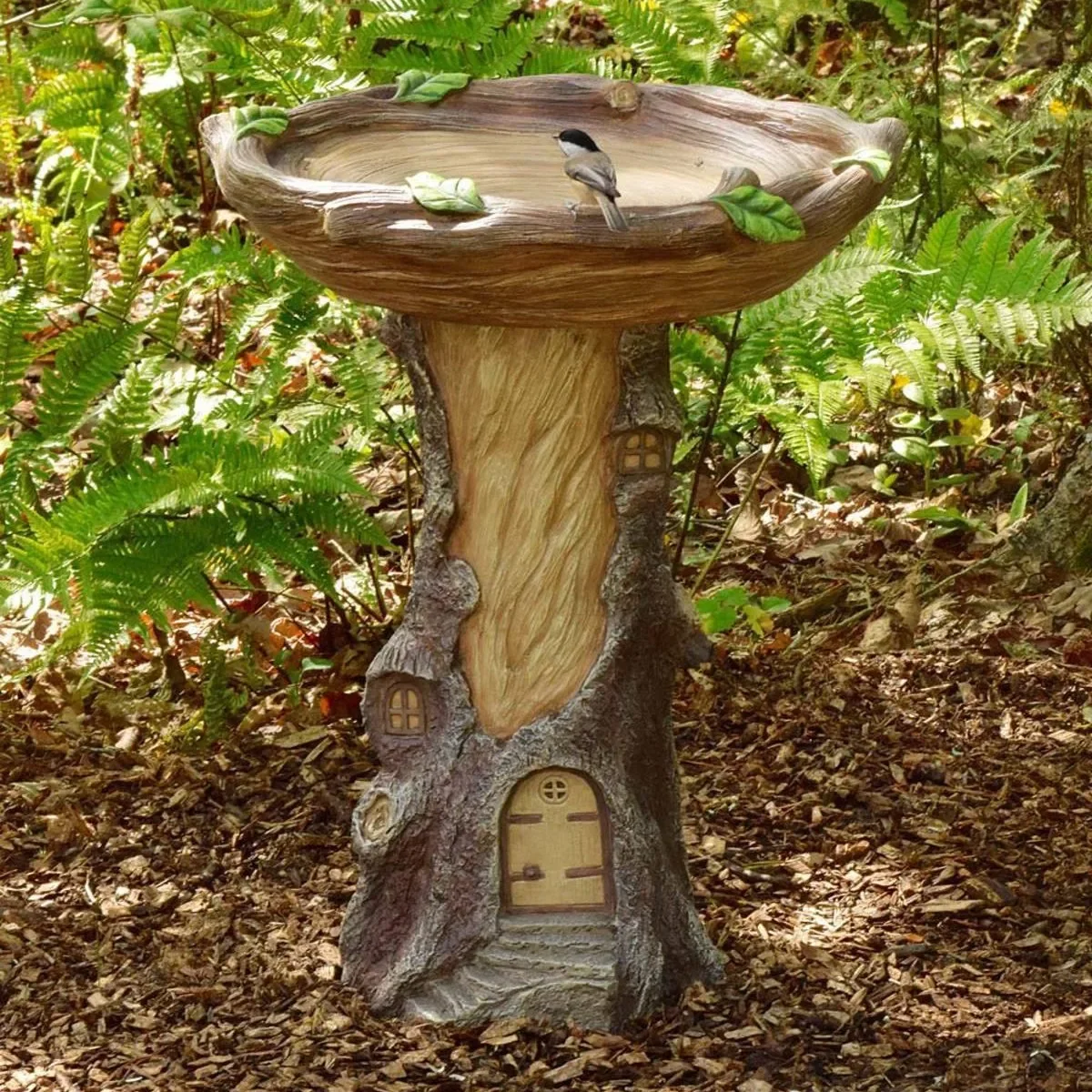 Garden animal resin bird feeder hummingbird bathtub outdoor decorative ornaments sculpture resin crafts.Outdoor decoration
