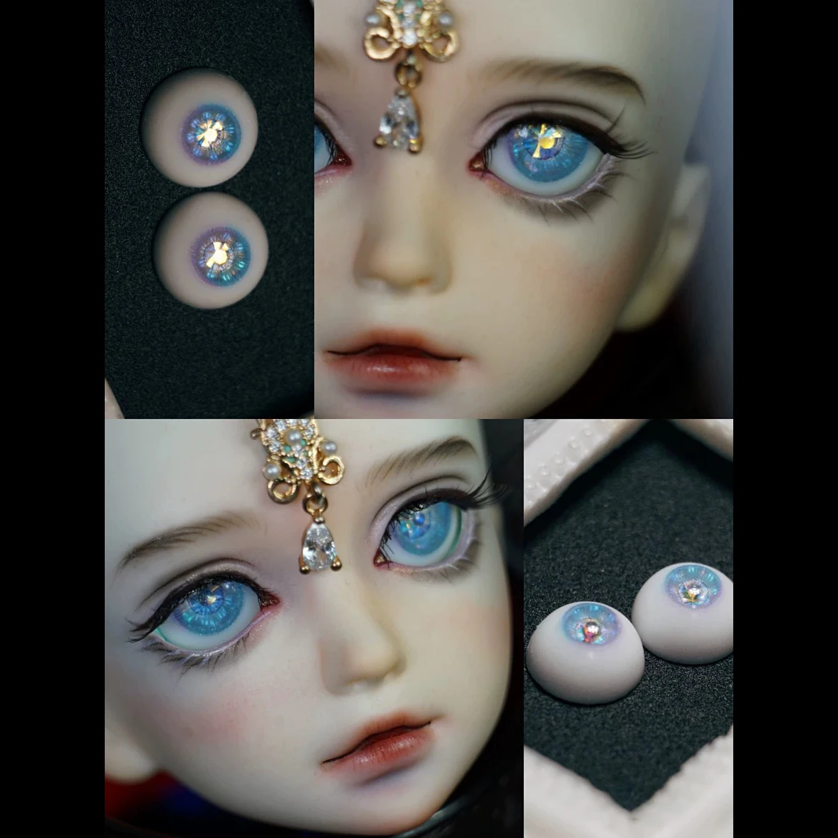 New Resin Eyes Doll Eyeball For 1/6 1/8 1/3 BJD Doll OB11 DIY Handmade Eyeball 10mm/12mm/14mm/16mm Doll Accessories Eyeball Gift