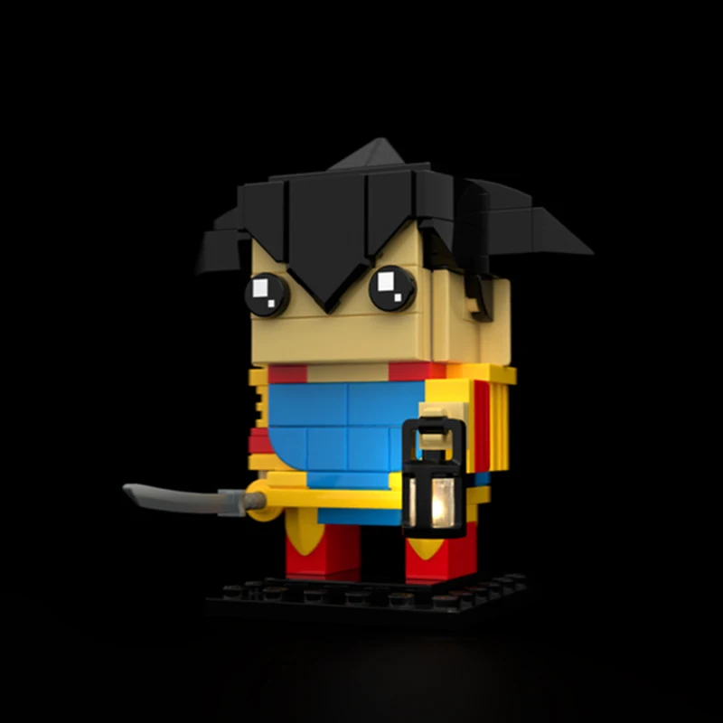 

142 шт. MOC Chevalier Sol Cesto Brickheadz строительные блоки Рождественский подарок тренировка концентрации развивающие игрушки домашний развлечения