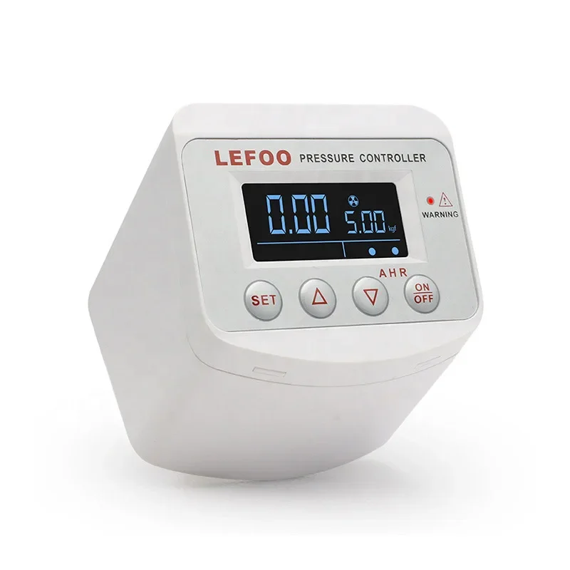 LEFOO Digital Display Pressure Controller Eletronic Automatic Air Pump Water Oil Compressor Pressure Switch LFDS63