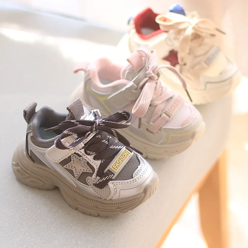 

Kids Mesh Sneakers Breathable Platform Sports Shoes Infant Boys Girls Baby Casual Casual Mujer Spring Autumn 2025 Running Shoe