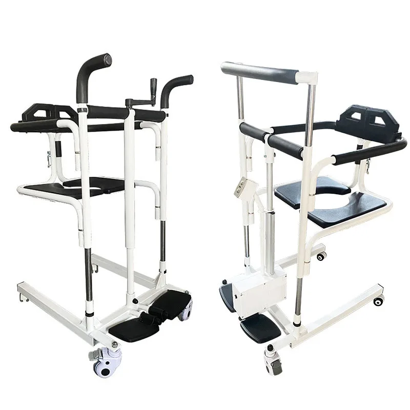 Household elderly shift machine with adjustable seat set 노인휠처고정벨트 health care wheels трость стул для пожилых