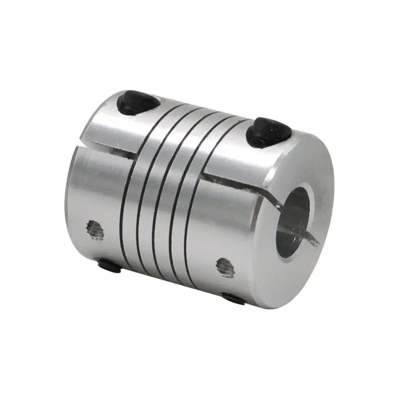 6/6.35/8/10/11/12/12.7/14/15/16mm Aluminum Alloy Clamping Elastic Winding Shaft Coupling Flexible Coupler Motor Connector D32L40