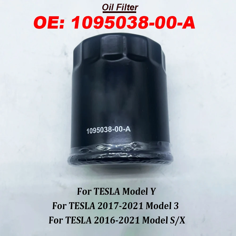 For 2017-2021 Model 3 16-21 Model S/X Model Y Front Rear Drive Unit Oil Filter 1095038-00-A 109503800A High Quality