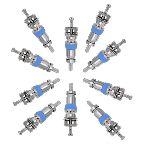 A03F-Ideal para sistemas de refrigeración, sello de alta presión de núcleo de válvula de 50 piezas, reemplazo HVAC para R410 R32 R22