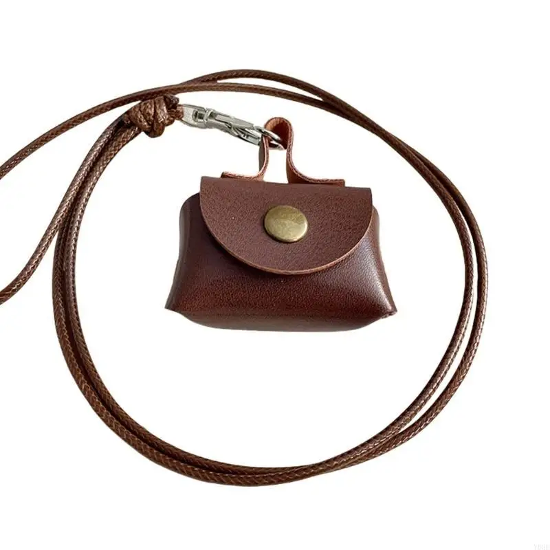 Colar bolsa couro elegante PU PU