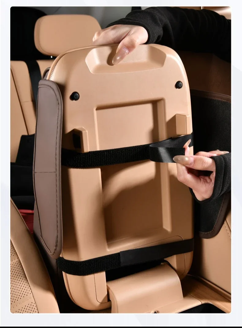 Multi functional car armrest box water cup holder height increasing central protective cover car tissue box supplies storage pad