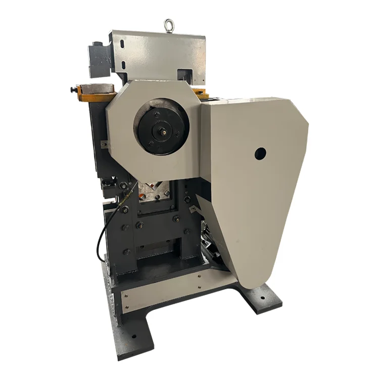 سهلة التشغيل رائجة البيع آلة اللكم والقص قناة آلة قطع الصلب زاوية الحديد زاوية قطع الصلب واللكم #4