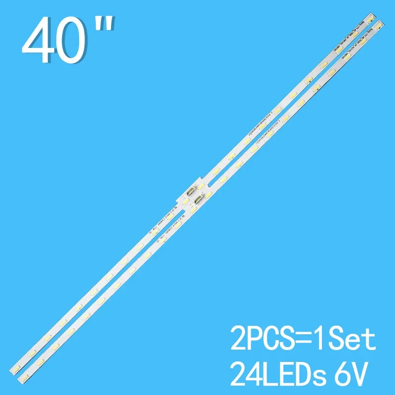 

LED Backlight Strip 24 Light For SONY TV 17Y 40_ 7020_ 24_ REV02_ 160720 E303084 KDL-40WE663 KDL-40RE453 KDL-40WE665 KDL-40WE663