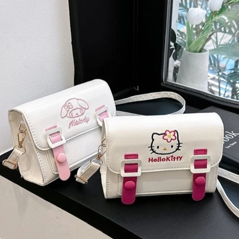 

Cinnamoroll Miniso My Melody Sanrio Creative Fashion Crossbody Bag High End Versatile Cartoon Bag Family Friend Holiday Gift