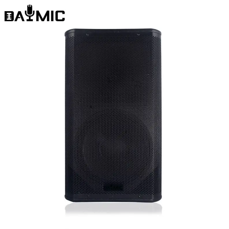 Hot Sale 12 Inch Plastic Wooden Active Full Range Speaker With Class D Power Amplifier 1000w Amp Module For Outdoor Party