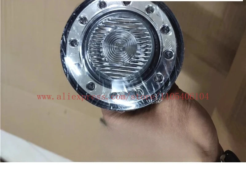 Bus rear small light, rear small round light, 24V rear roof light