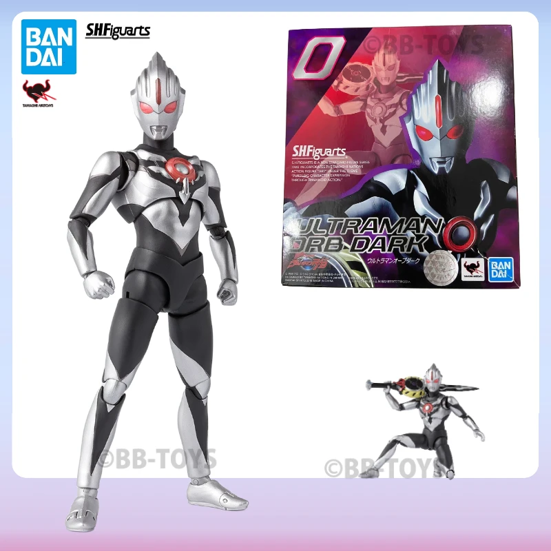 

In Stock Bandai S.H.Figuarts SHF Ultraman Series Orb Dark Movable Anime Action Figure Collectible Original Box Finished