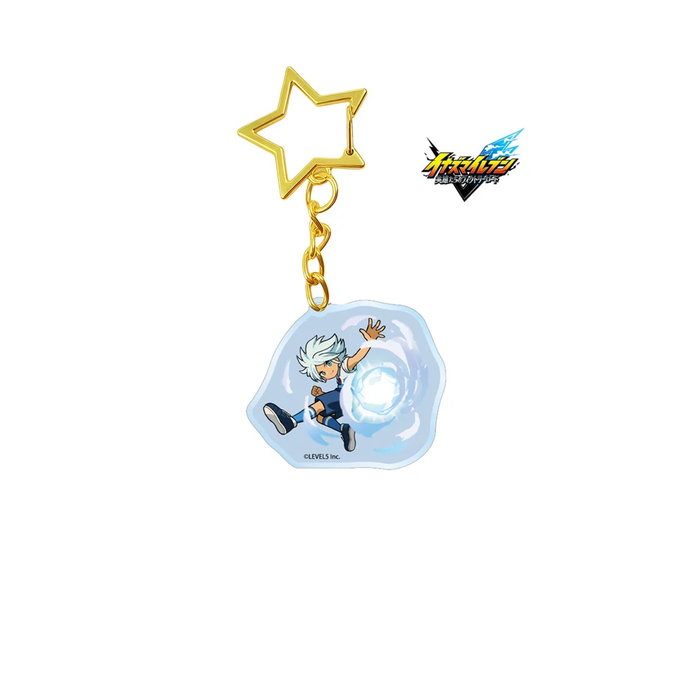6cm Hot  Anime INAZUMA ELEVEN Victory  Acrylic Stand Model Cosplay Charm Characters Ornament Accessories Goods  Collection Gifts