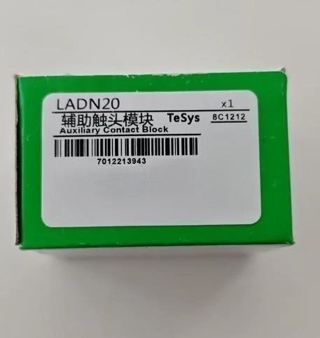 

Brand New LADN20 LADN20C LA-DN20C Auxiliary contact block front mounting screw clamp terminals Fast delivery