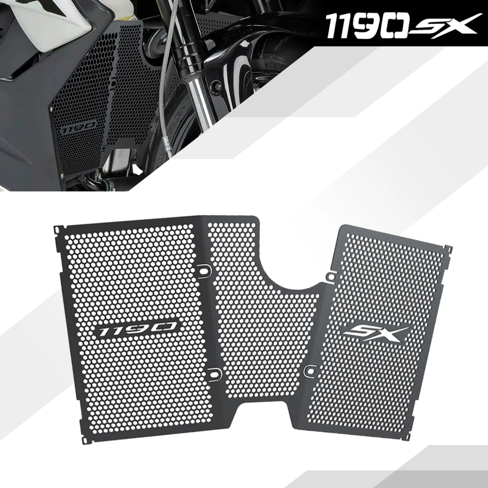 

For Erik Buell Racing for EBR 1190SX 1190RX 1190 SX RX 2014-2024 2023 2022 2021 Motorcycle Radiator Guard Grill Protector Cover