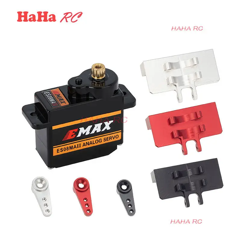 

RC Servo Mount Bracket Set For Axial SCX24 1/24 Crawler With Steering Servo & Servo Horn High Precision Direct Fit Upgrade Parts